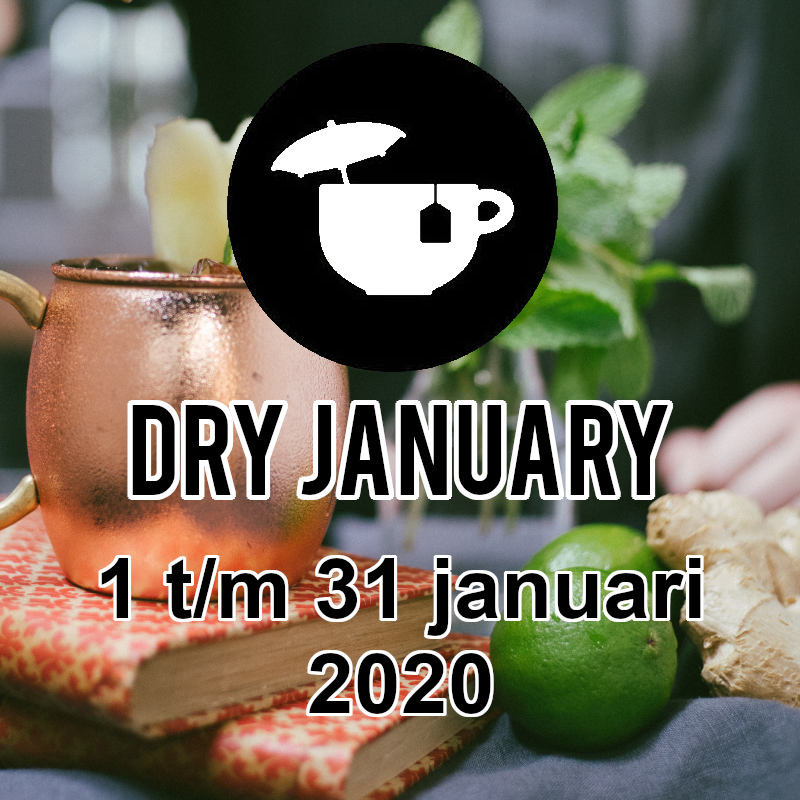 Cocktail de jus de gingembre sec de janvier