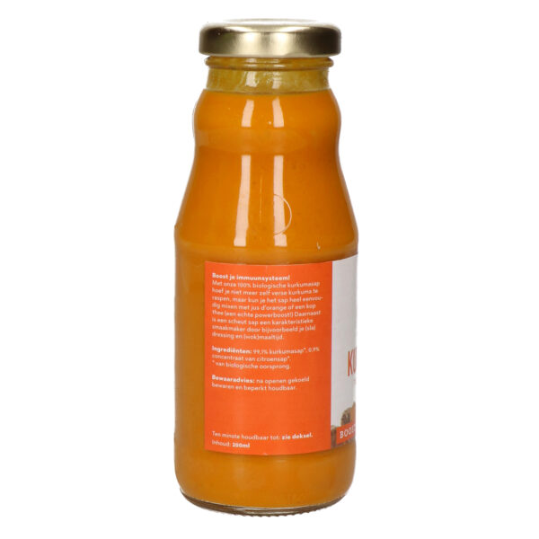 photo du produit pur jus de curcuma 200ml côté 2