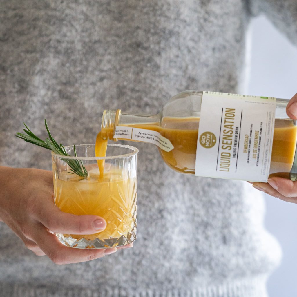 Boisson sans alcool au gingembre ! - Recette - Organic - Go Now