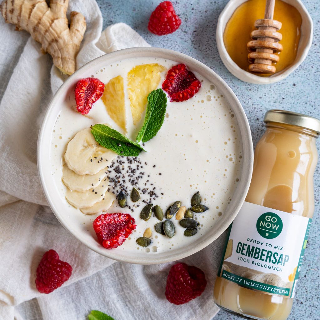 gezonde smoothie bowl met gember recept