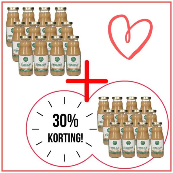 24x Pure Gembersap 200ml