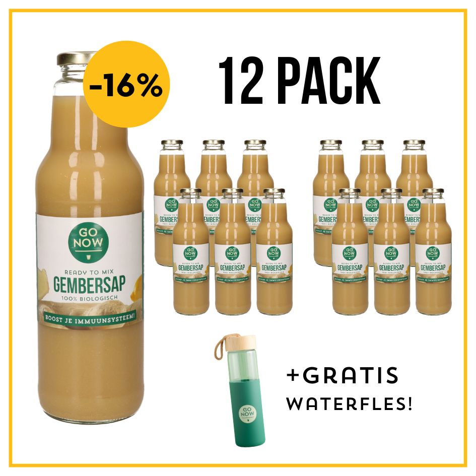 herfstactie 12x pure gembersap