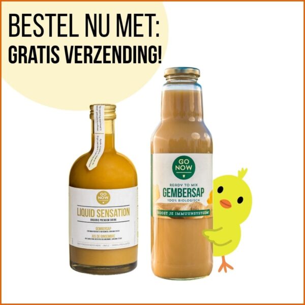 Liquid Sensation + Pure Gembersap 750ml